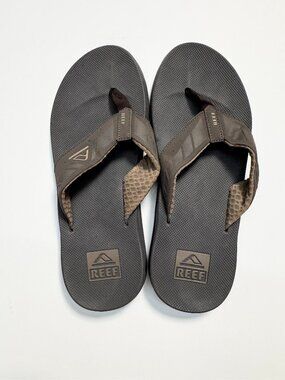 REEF Phantom Men's Flip Flop in Brown Size 12 - Like New